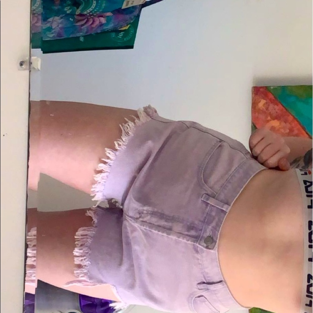 Wild fable purple mom shorts